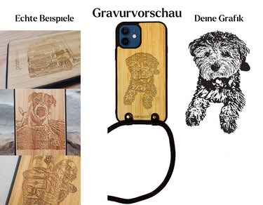 INDIVIDUELL iPhone 12 Hülle zum Umhängen